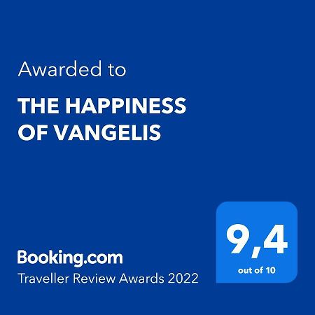 The Happiness Of Vangelis Paralia Vrachou Exterior photo